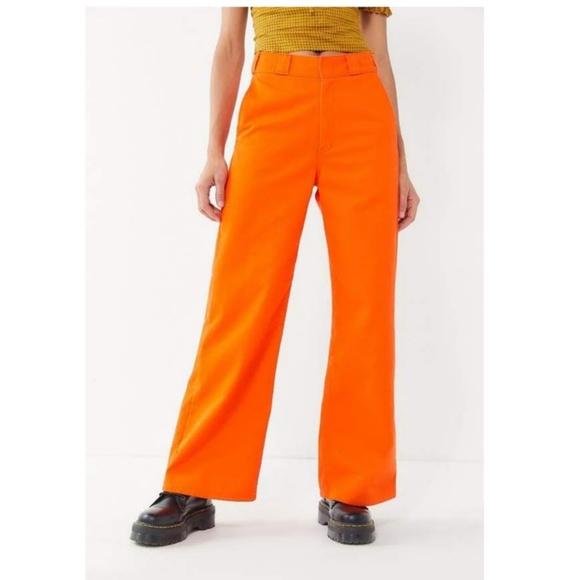 orange dickies pants